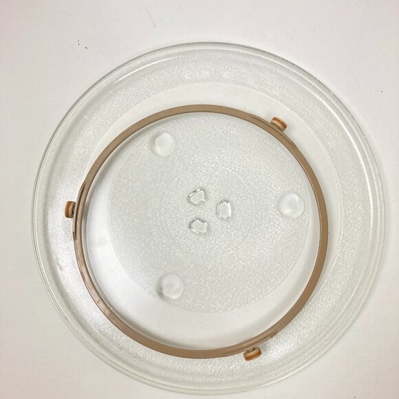 microwave Glass oven tray 12 38 in. & turntable ring for Hamilton Beach Model - Picture 1 of 3